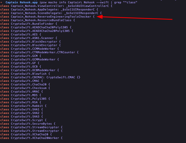 App funcionando após bypass