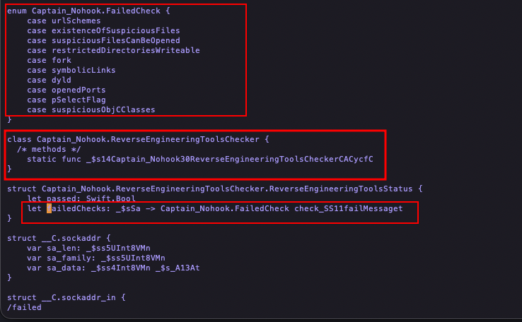 App funcionando após bypass