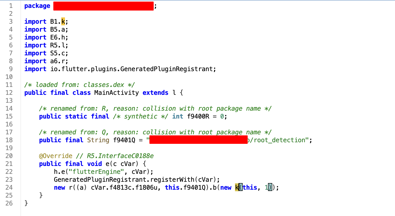 MainActivity e MethodChannel