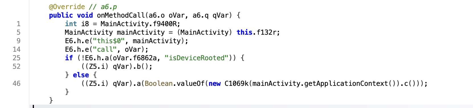 MainActivity e MethodChannel